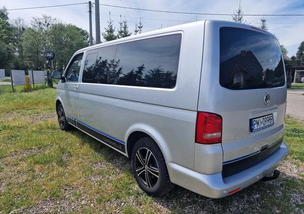 Volkswagen Caravelle cena 75500 przebieg: 222500, rok produkcji 2010 z Sieraków małe 92